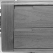 bespoke wooden cabinet detail