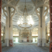 interno Moschea di Roma