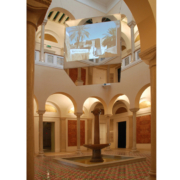 cortile interno Museo della Libia