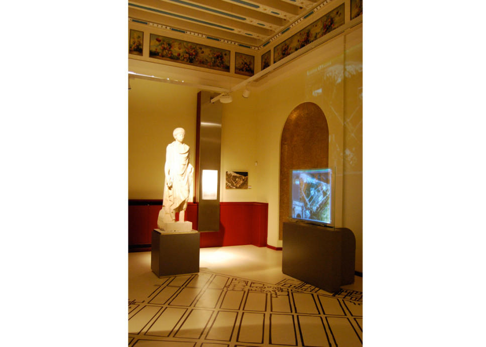 interno sala Museo della Libia