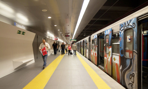 stazione metro B Conca d'Oro Roma