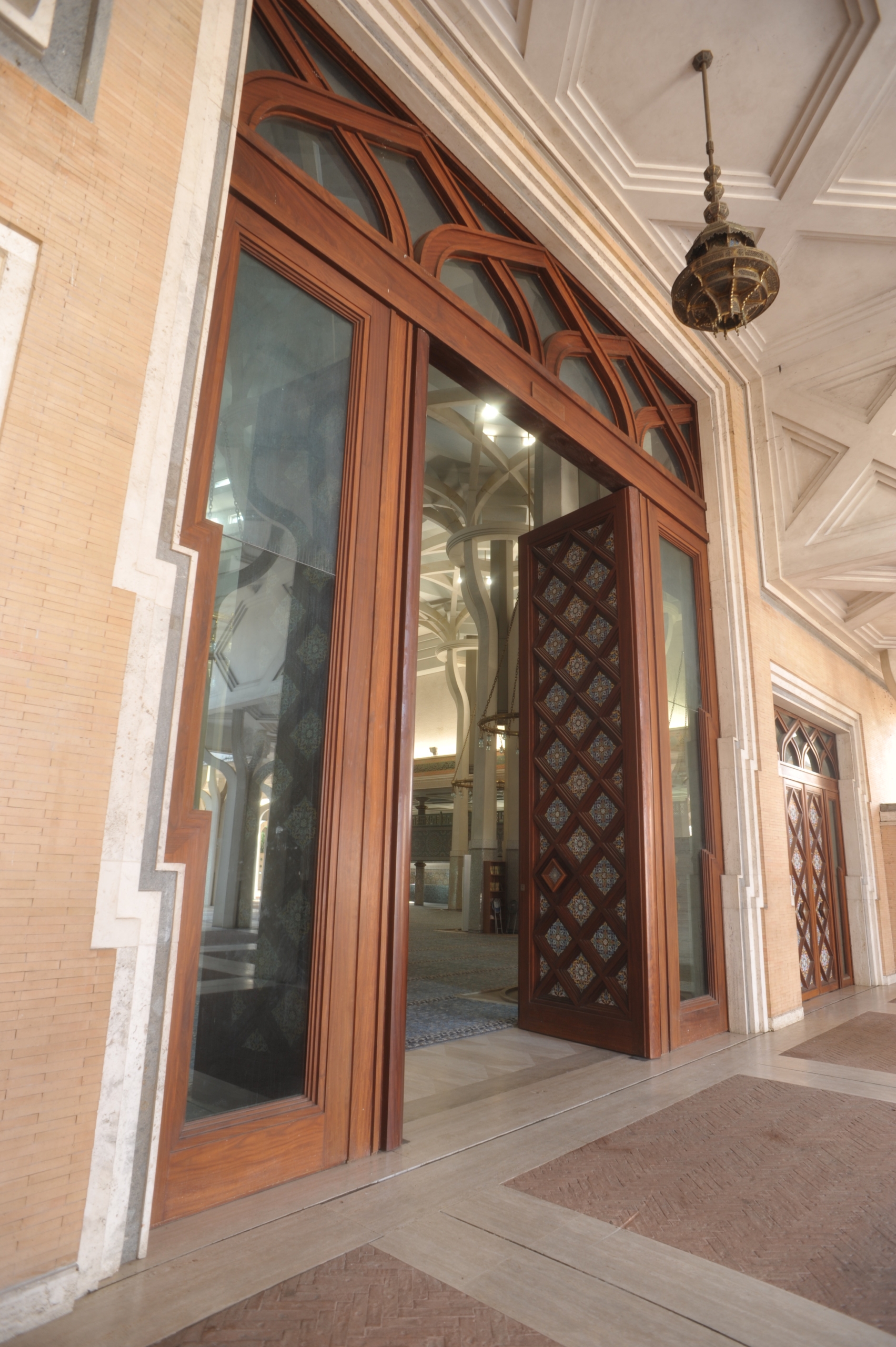 mosque of rome entrance door