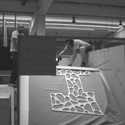 solid surface panel production