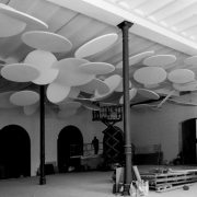 maxxi restaurant ceiling installation