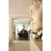 Detail of Gran Melia Villa Agrippina hotel lobby by Devoto