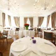 Gran Melia Villa Agrippina restaurant interiors furnished by Devoto