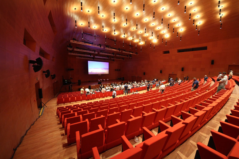 palco auditorium Nuvola