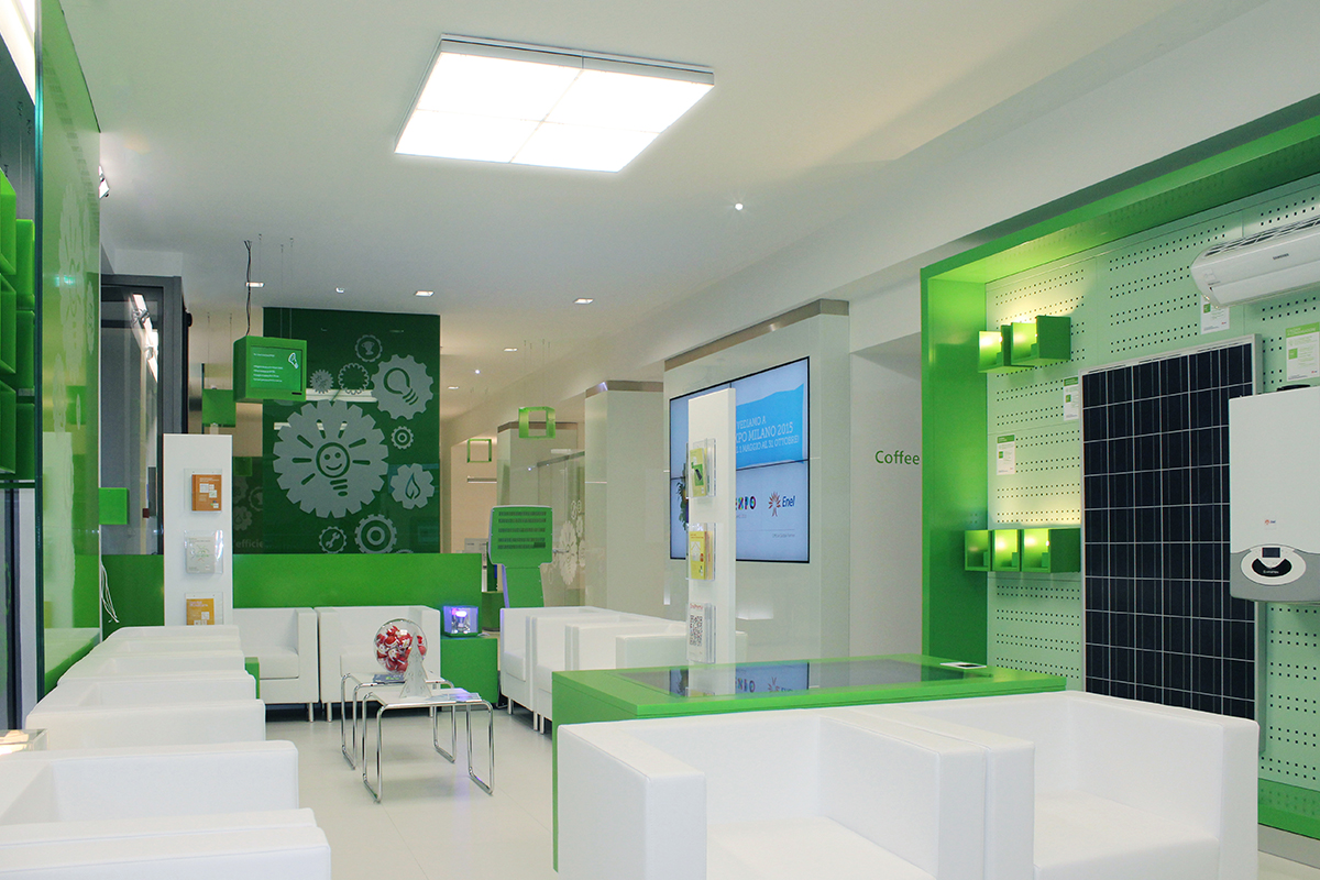 enel store rome waiting room