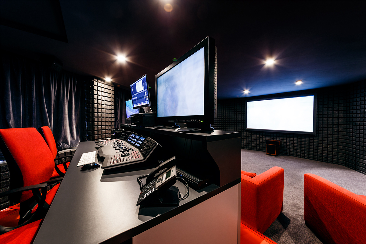 movie dub recording studio