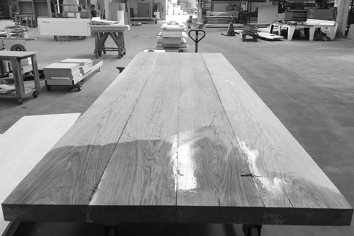 lavorazione e finitura legno massello