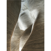 Dettaglio del canyon di legno progettato da KTA e realizzato da Devoto Design