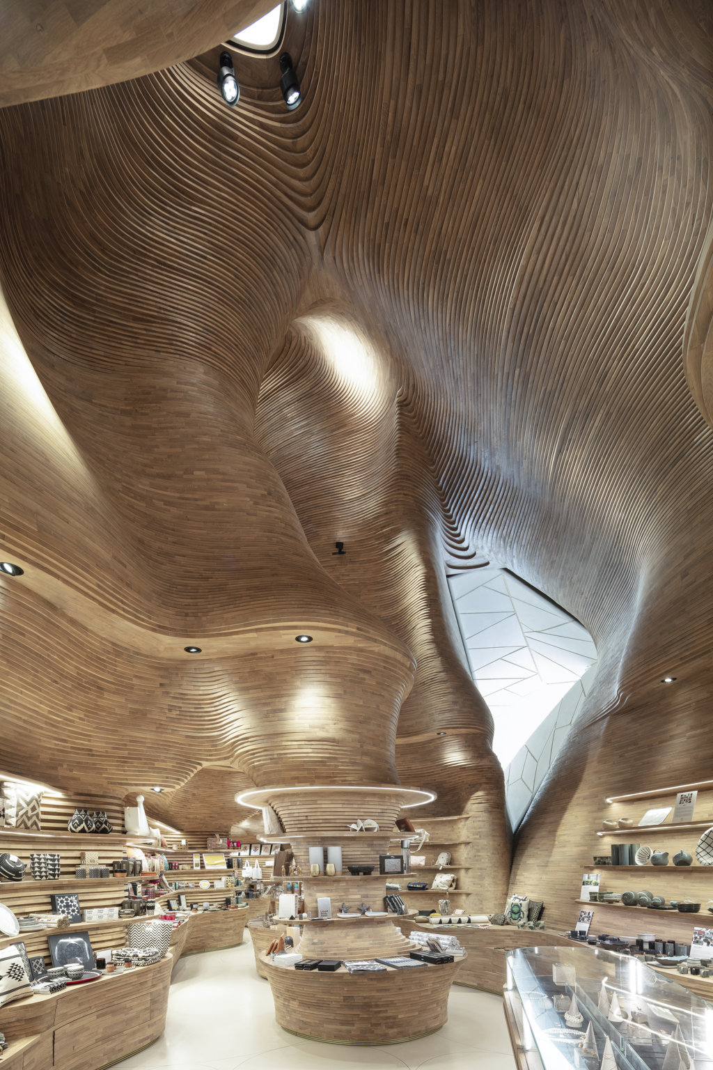 bespoke interiors for the national museum of qatar