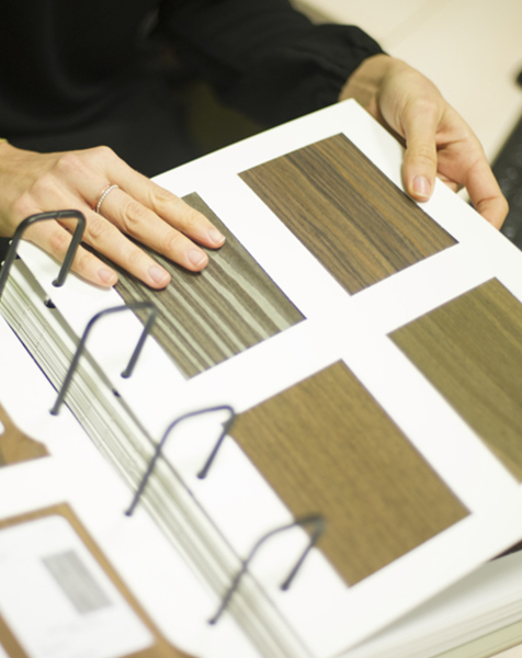 Wood samples catalogue Devoto Design