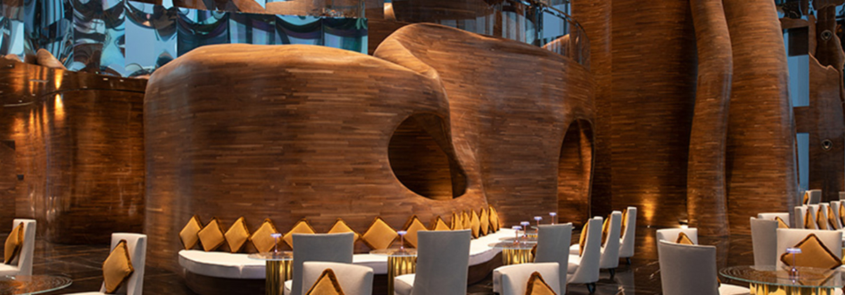 Double curvature, a special project for the Banyan Tree Doha Vertigo Restaurant cover image
