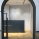 archway and bespoke counter